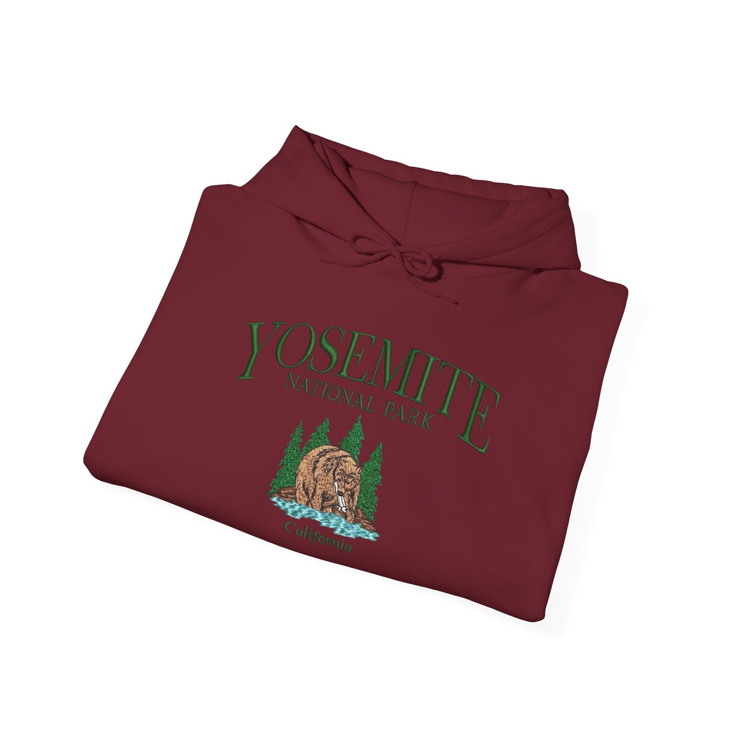 Yosemite National Park Graphic Hoodie Heavy Blend Sweatshirt NEW
