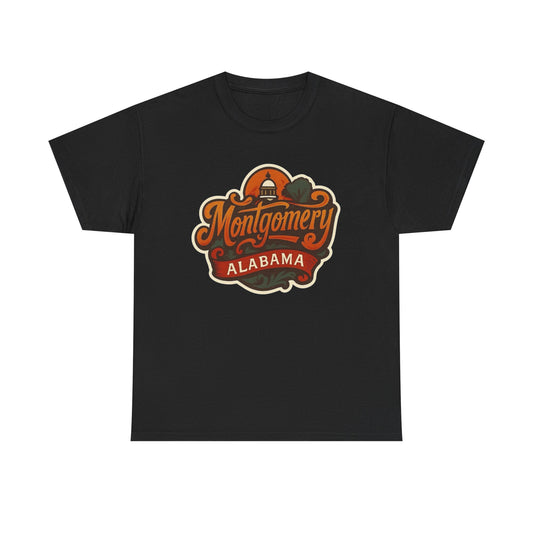 Montgomery Alabama Graphic T Shirt ADULT NEW