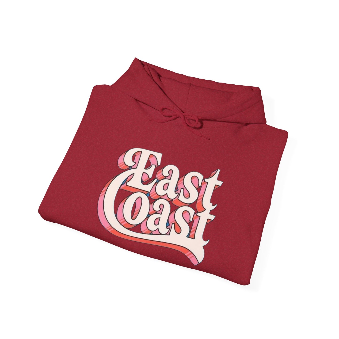 East Coast Graphic Hoodie Unisex Heavy Blend™ Hooded Sweatshirt