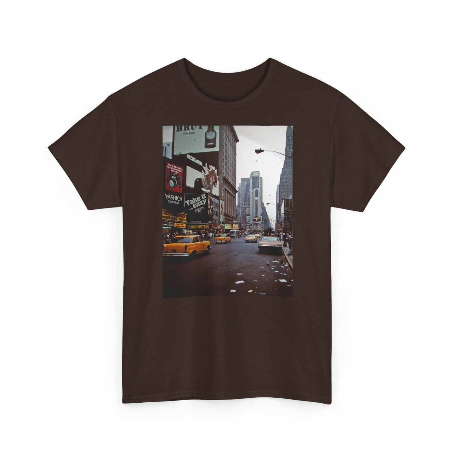 New York retro vintage supreme style Heavy Cotton Tee