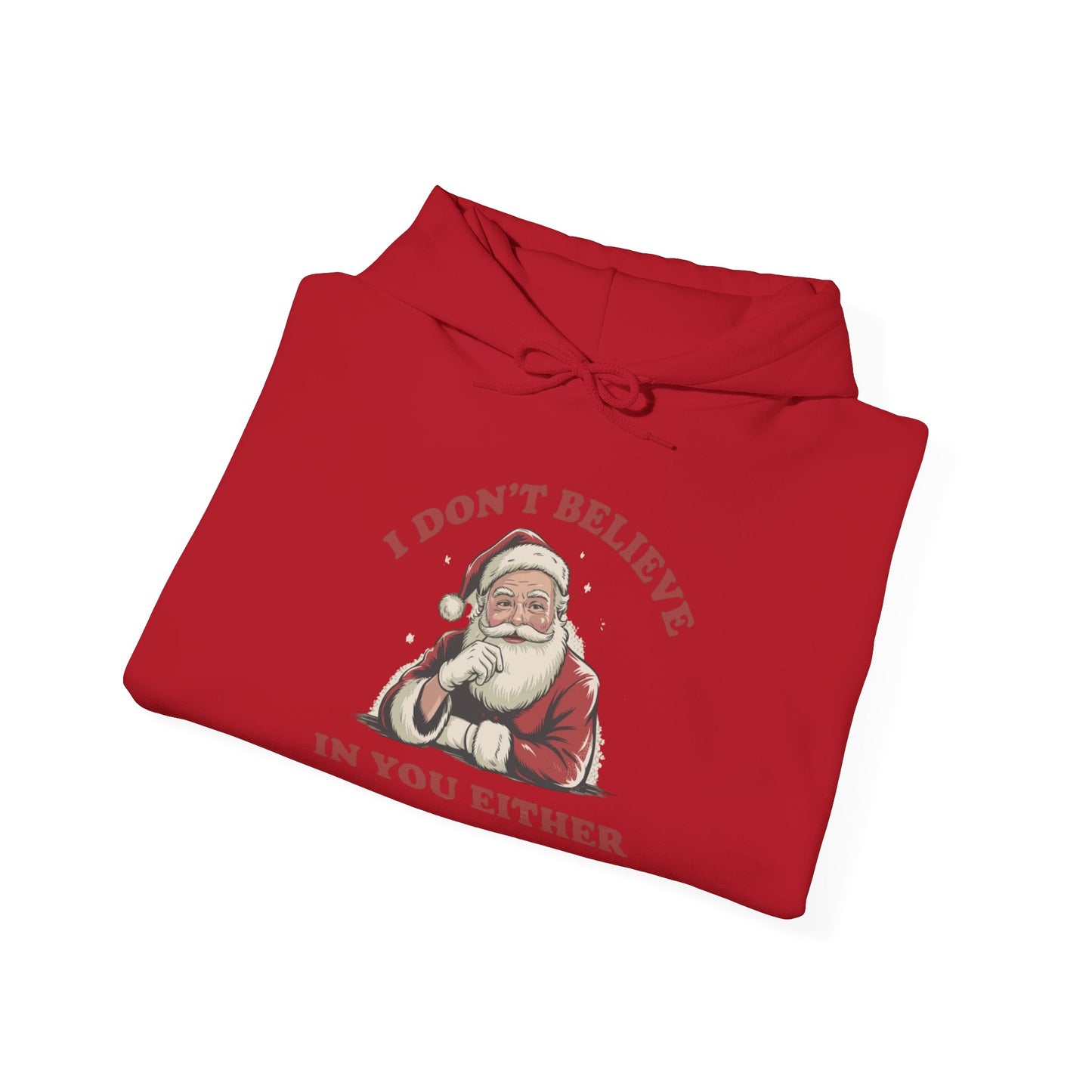 Funny Santa Christmas Jokes Graphic Hoodie Unisex Heavy Blend™ Hooded Sweatshirt