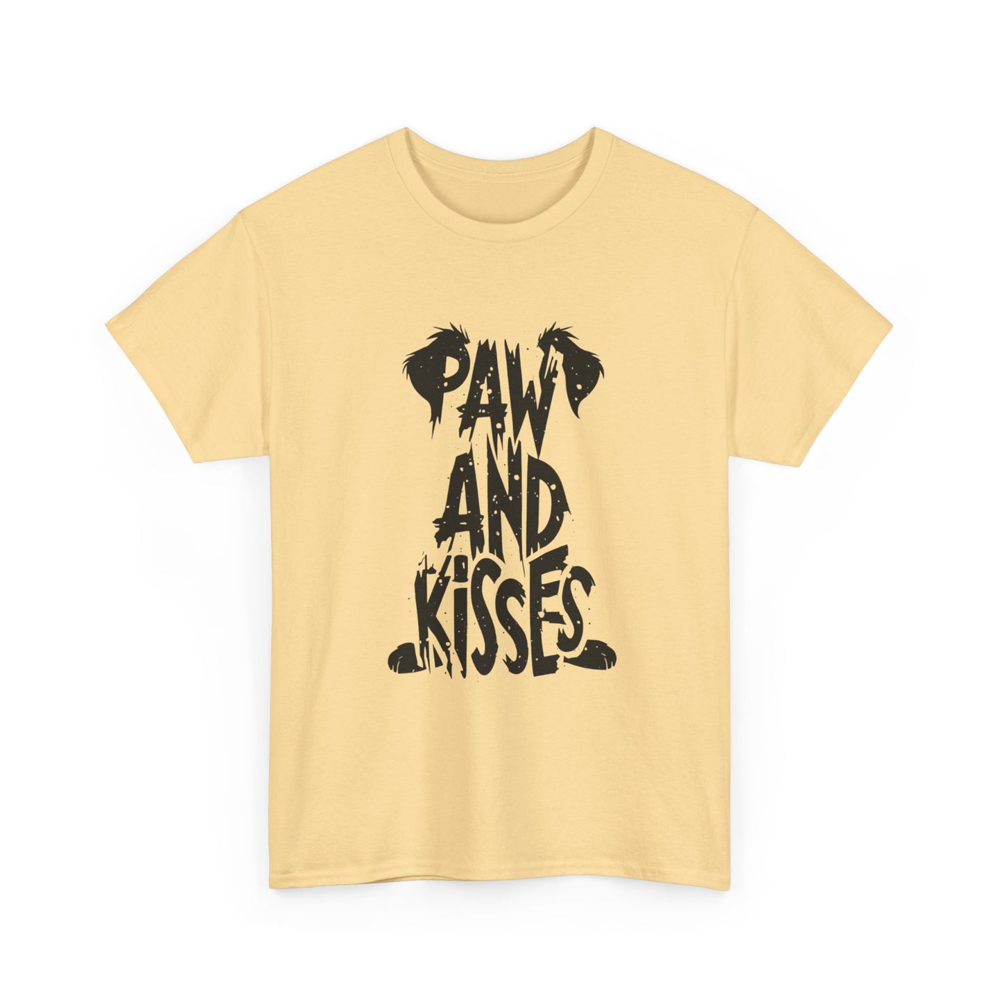 Paws And Kisses Dogs Graphic T Shirt NEW ADULT