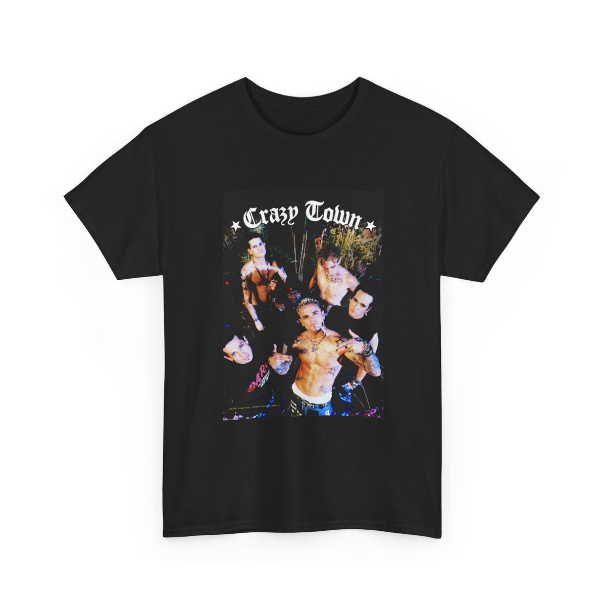 Crazy Town T shirt Album Cover Vintage Poster 90s Unisex Heavy Cotton Tee