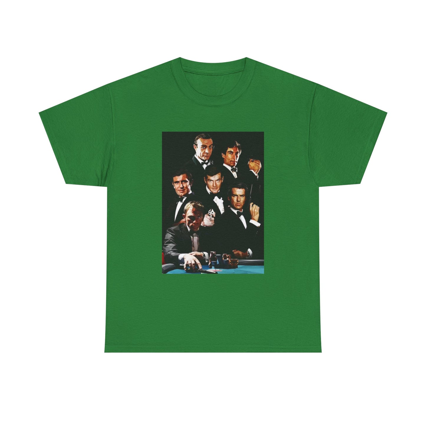James Bond T-shirt Vintage Bond Collection Merch Unisex Heavy Cotton Tee