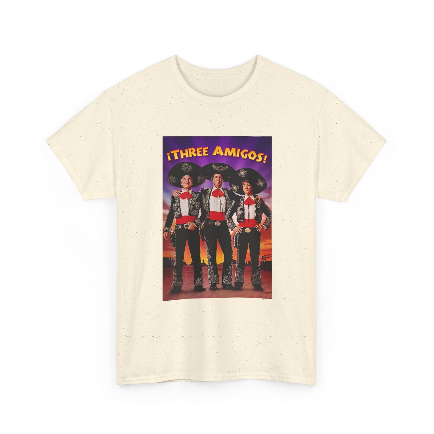 Three Amigos Tshirt Steve Martin Graphic Vintage Comedy Unisex Heavy Cotton Tee