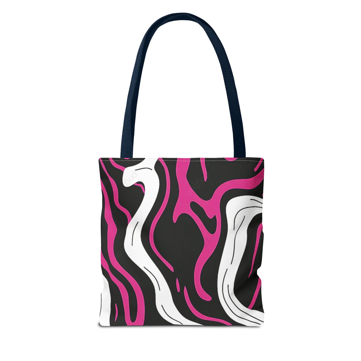 Pink And Black BRAND NEW Modern Purse - Pocketbook - Travel Tote Bag (AOP)