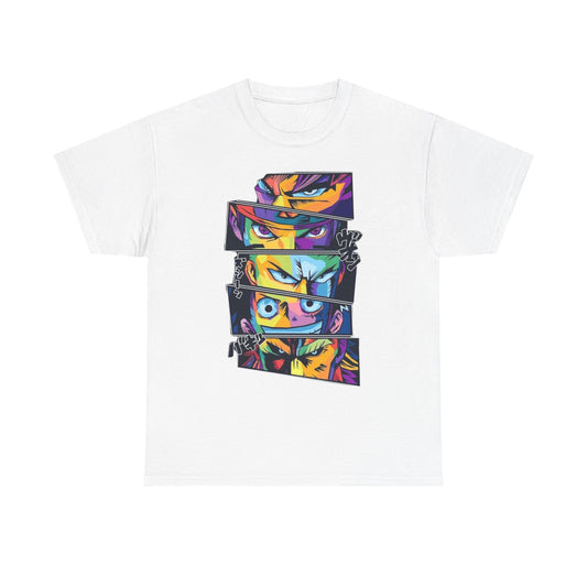 Anime Retro Graphic T Shirt Unisex Heavy Cotton Tee