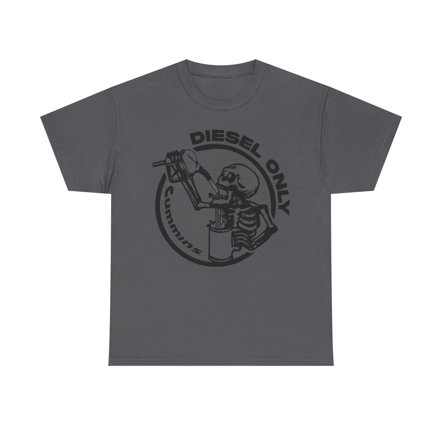 Diesel Only Cummins Graphic T Shirt Unisex Heavy Cotton Tee NEW