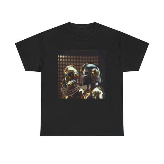 Daft Punk Band Tshirt EDM Techno Tour Merch Unisex Heavy Cotton Tee Star wars