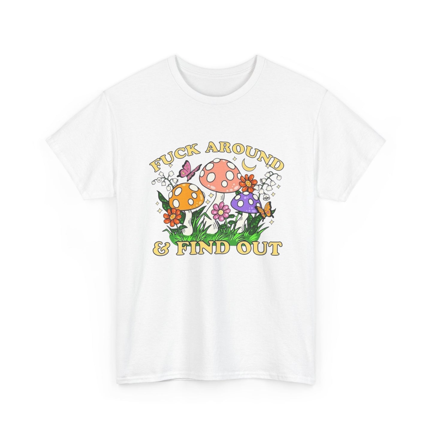 FAFO Flowers Graphic T Shirt NEW ADULT Tee