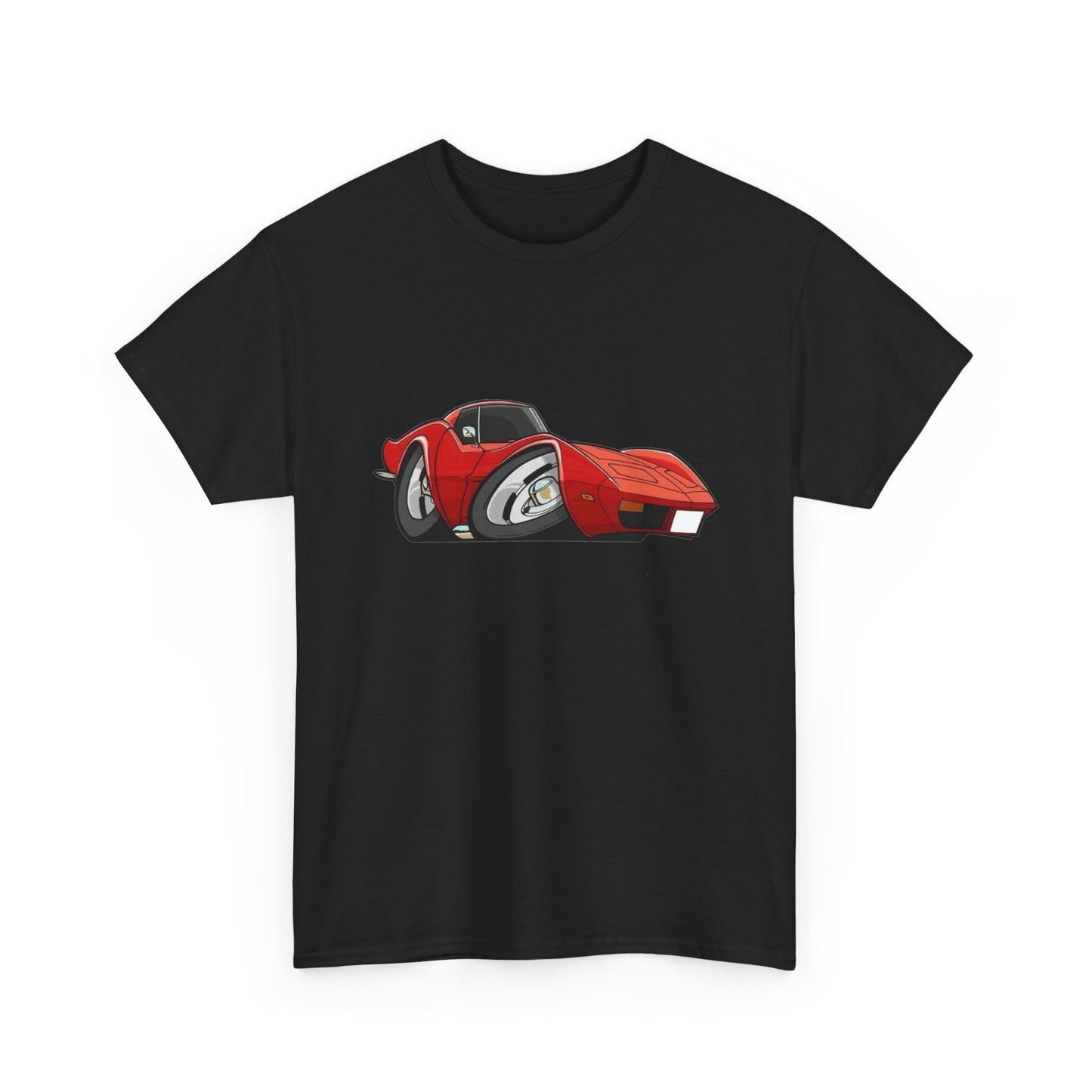 C3 Corvette Muscle Car Retro Graphic T Shirt NEW Unisex Heavy Cotton Tee