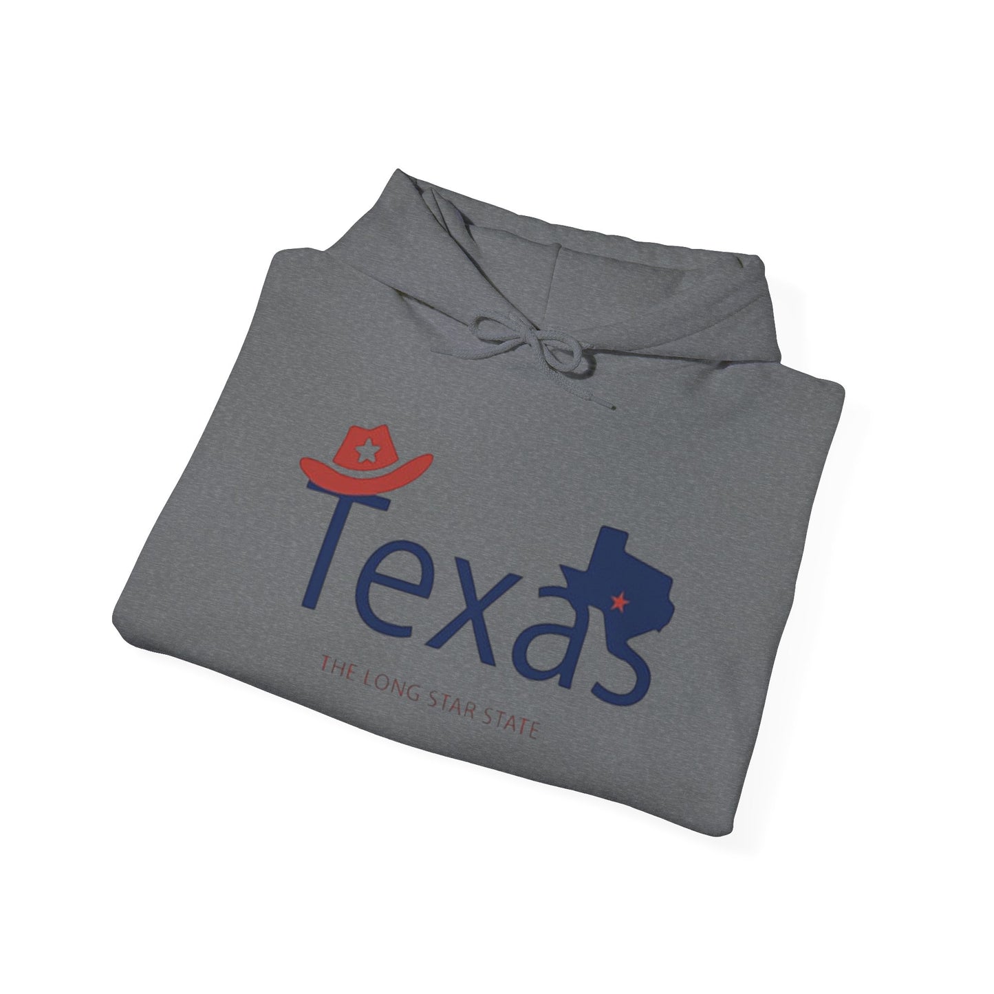 Texas The Lone Star State Graphic Hoodie Unisex Heavy Blend™ Hooded Sweatshirt