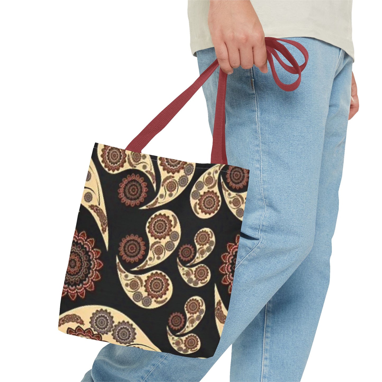 Black And Tan Multi Color BRAND NEW MODERN Tote Bag (AOP)