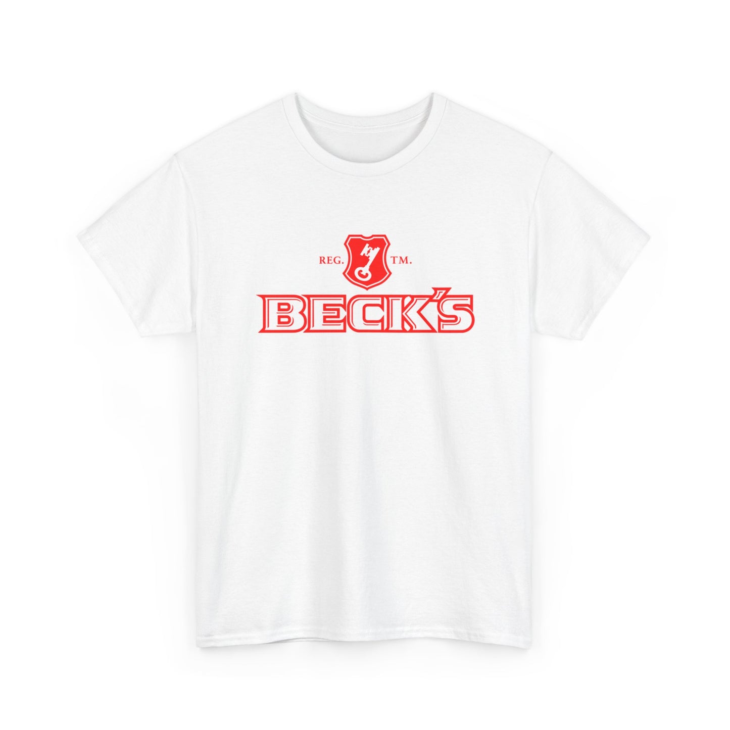 Becks Beer Graphic T Shirt Vintage Unisex Heavy Cotton Tee