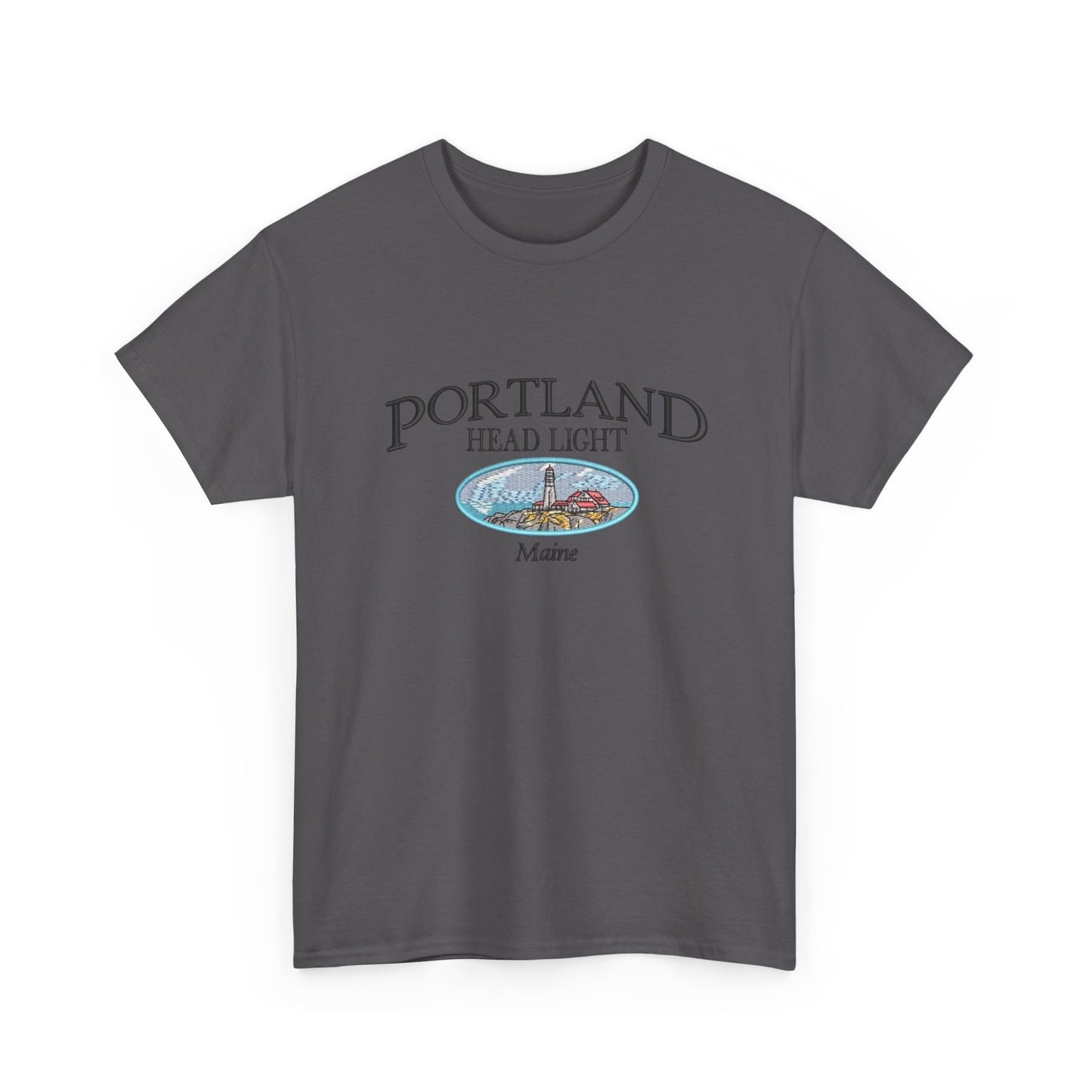 Portland Maine Graphic T Shirt NEW Unisex Heavy Cotton Tee