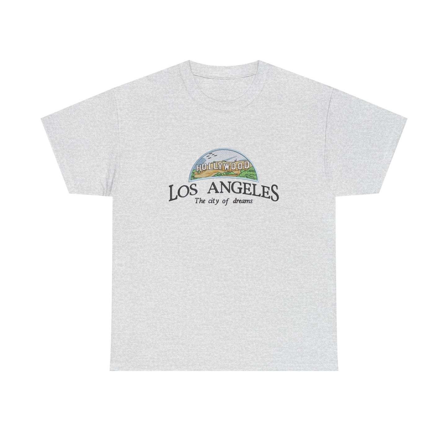 Los Angeles City Of Dreams Graphic T Shirt NEW Unisex Heavy Cotton Tee