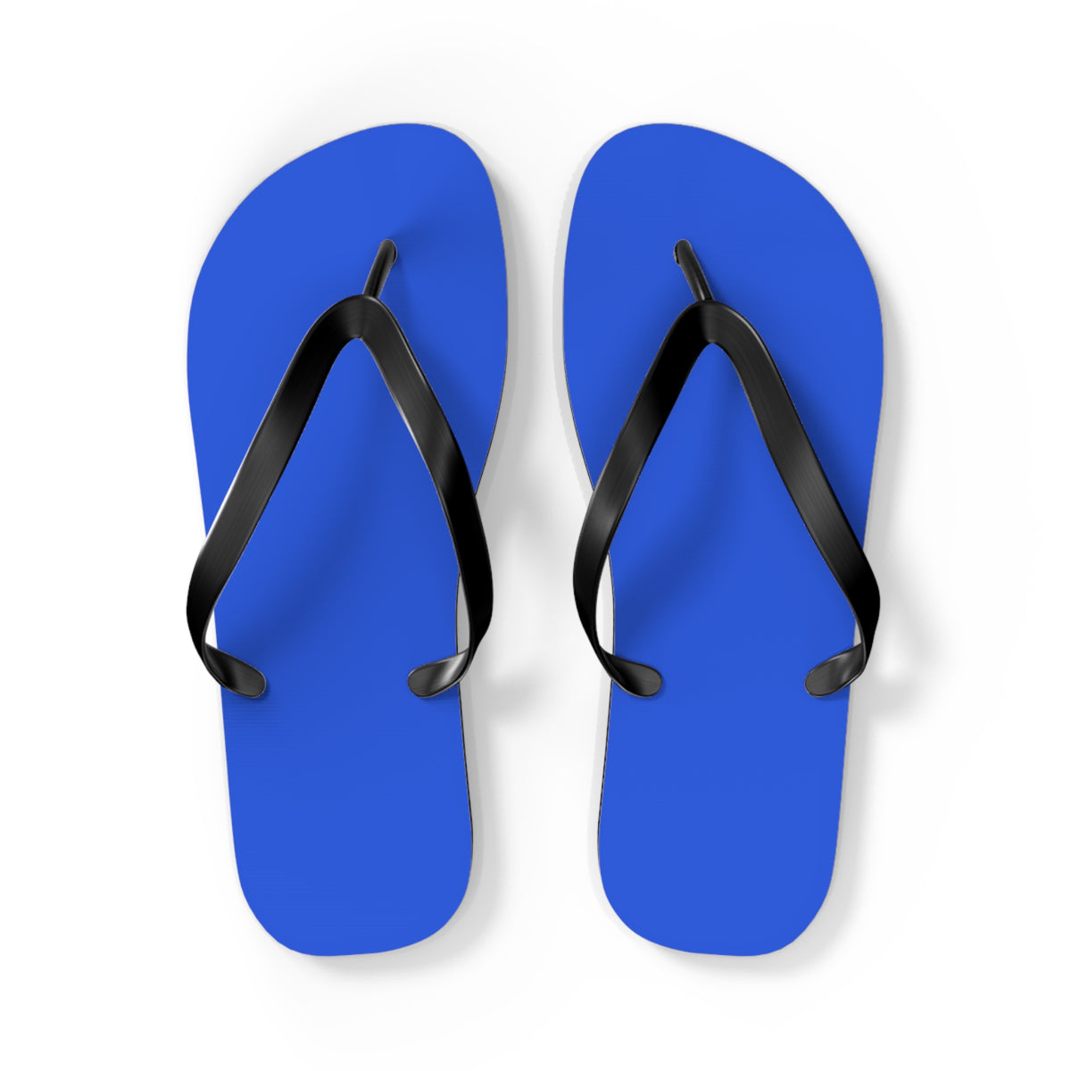 Neon Blue Flip Flops, Sandals Slides, Summer Footwear, Brand New