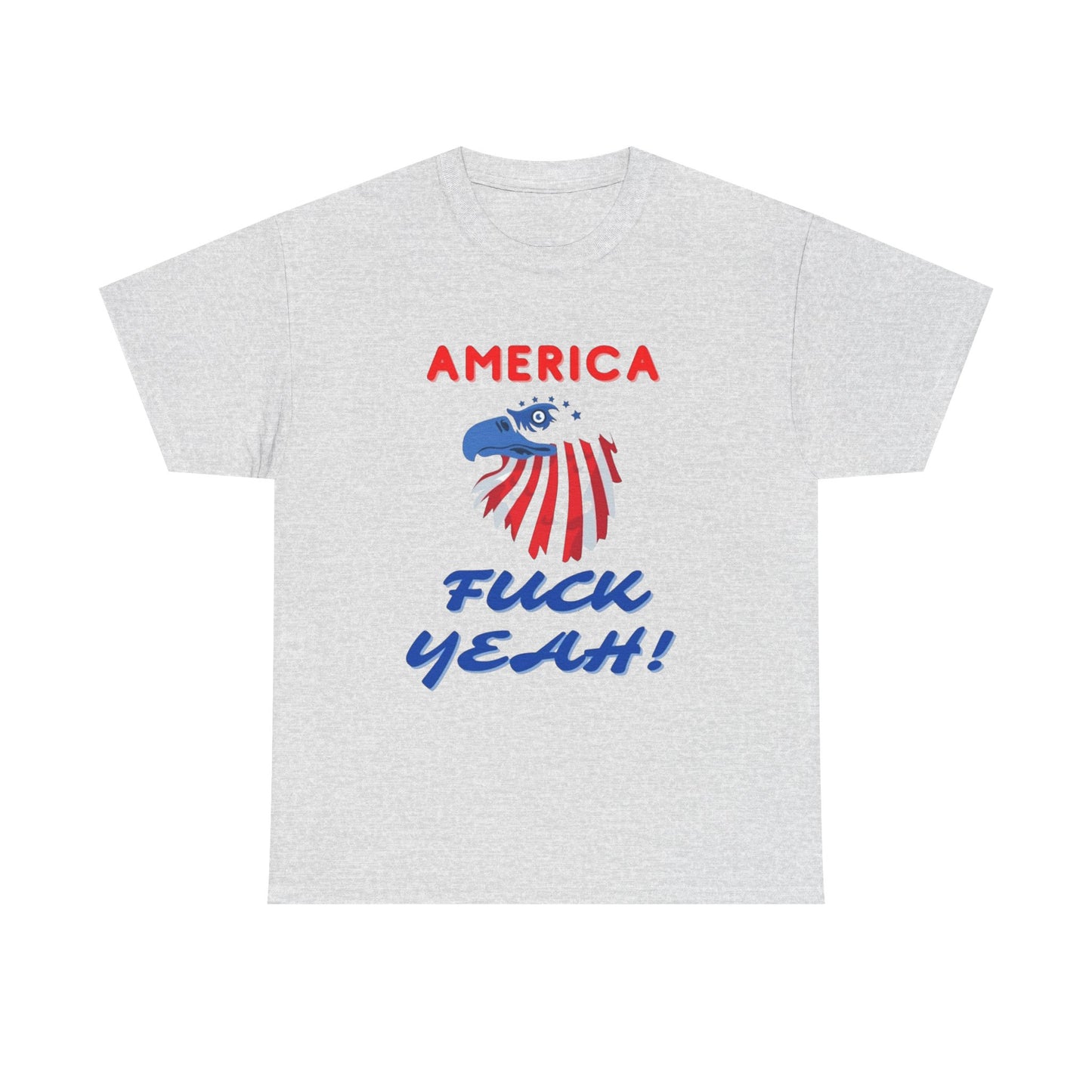America Hell Yeah Graphic T Shirt Unisex Heavy Cotton Tee