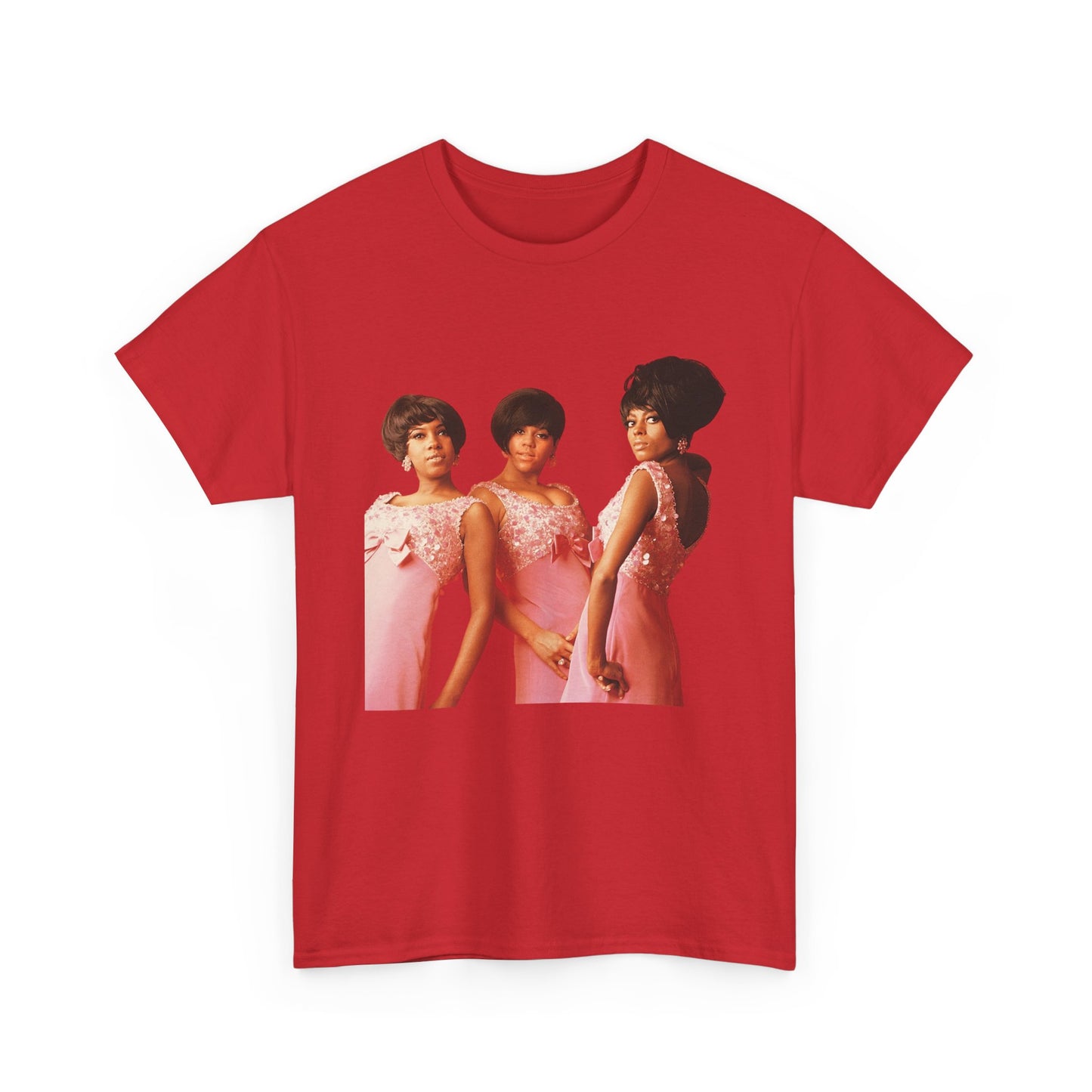 The Supremes Tshirt Vintage Diana Ross Retro Poster Unisex Heavy Cotton Tee 71