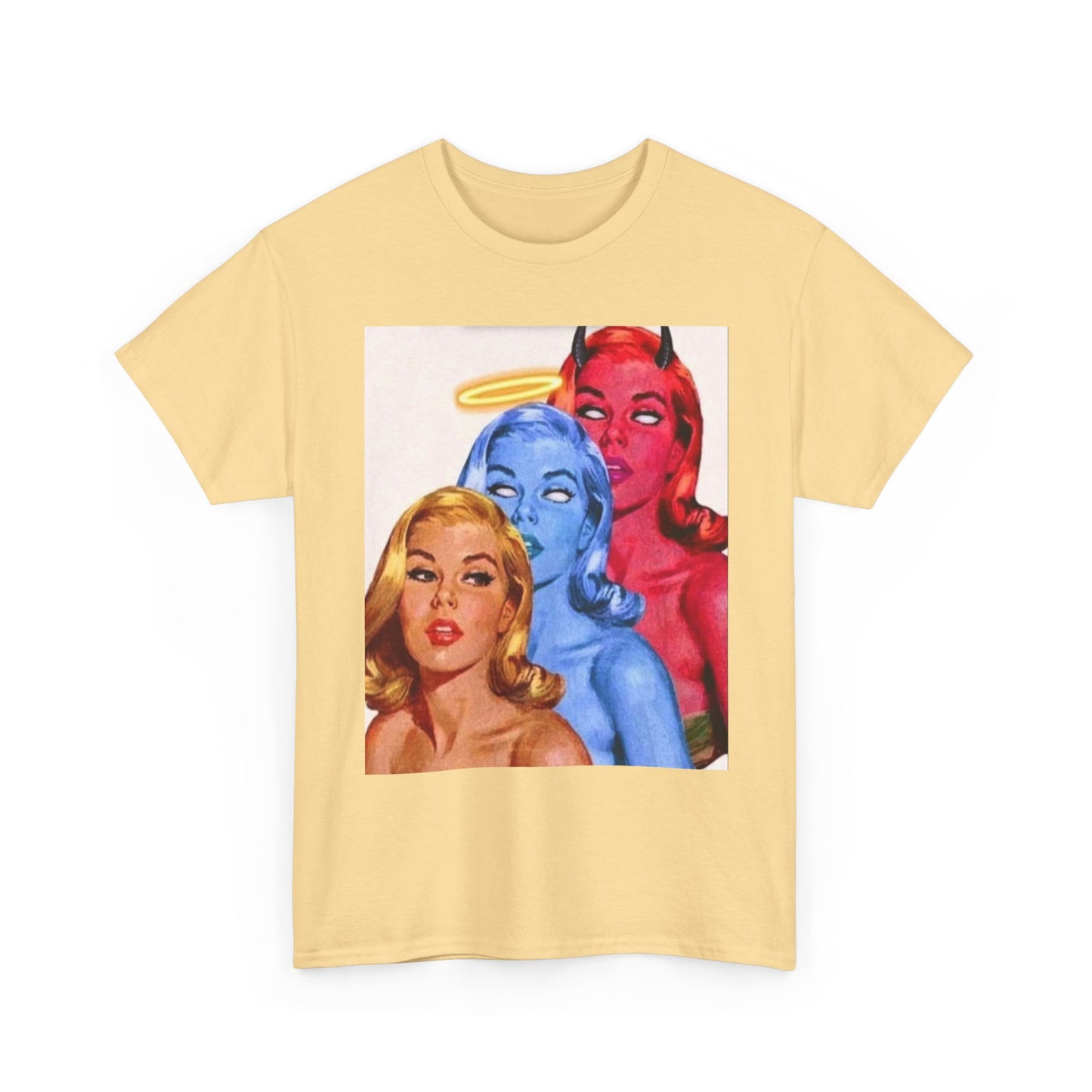Different Personalities Graphic T-Shirt Women's Heavy Comfy Cotton Tee