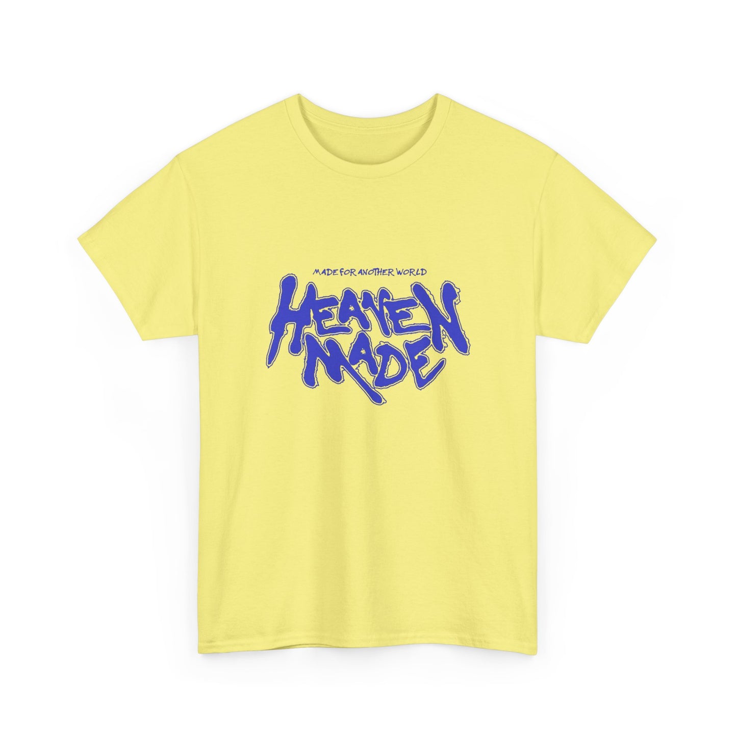 Heaven Made Graphic T Shirt NEW Unisex Heavy Cotton Tee