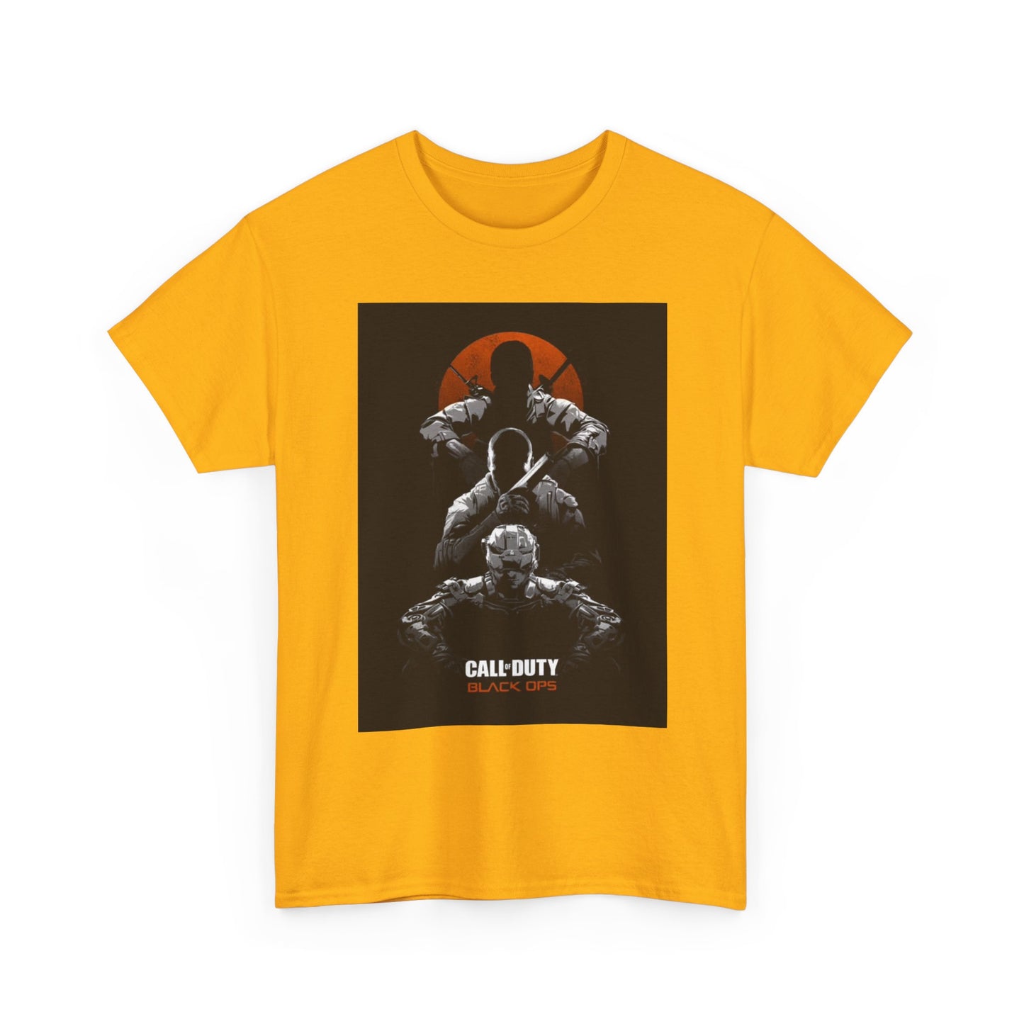 Call of Duty Black OPS Tshirt Retro gamer Xbox gaming Unisex Heavy Cotton Tee