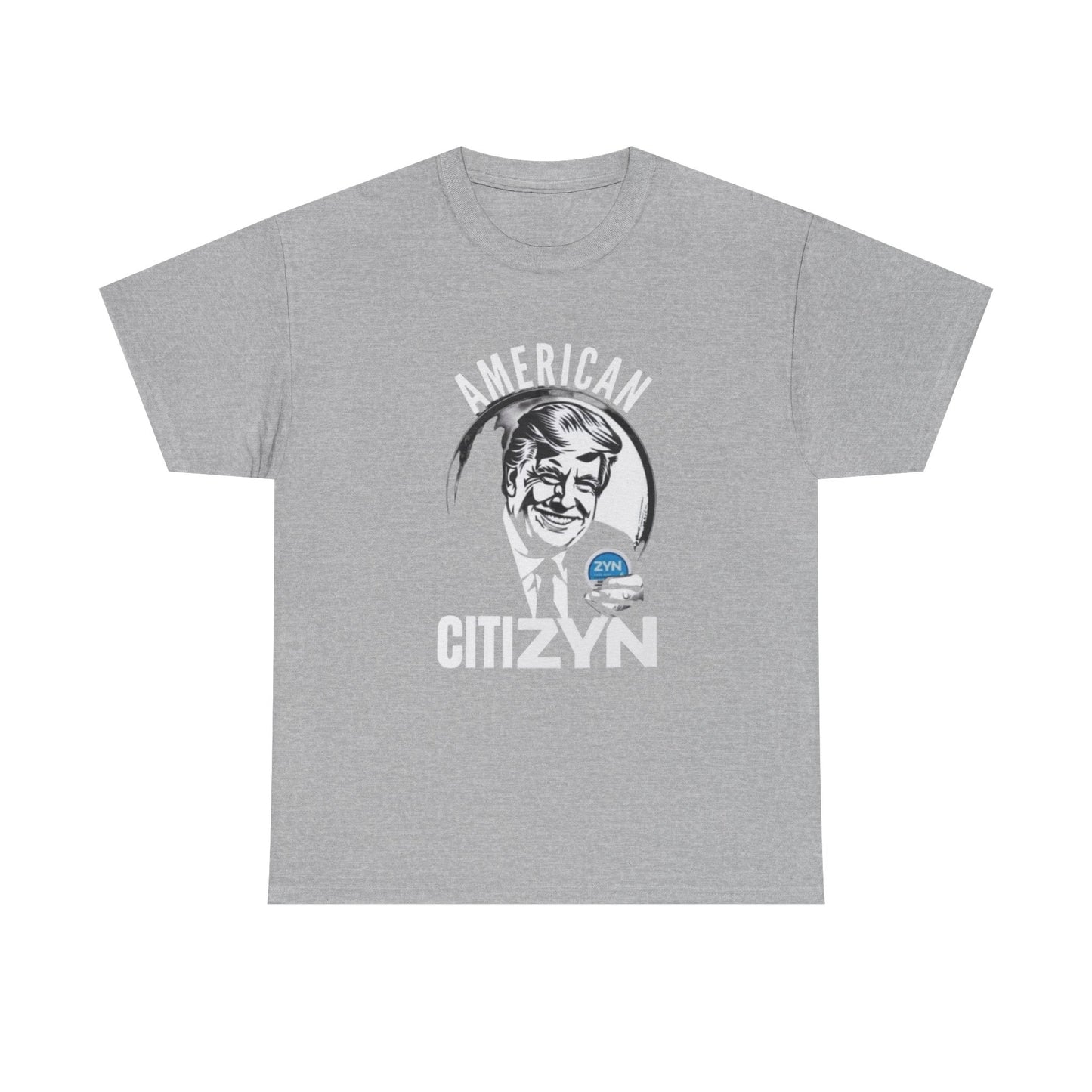 ZYN T-shirt funny Trump Shane Gillis Tucker Newport graphic Heavy Cotton Tee
