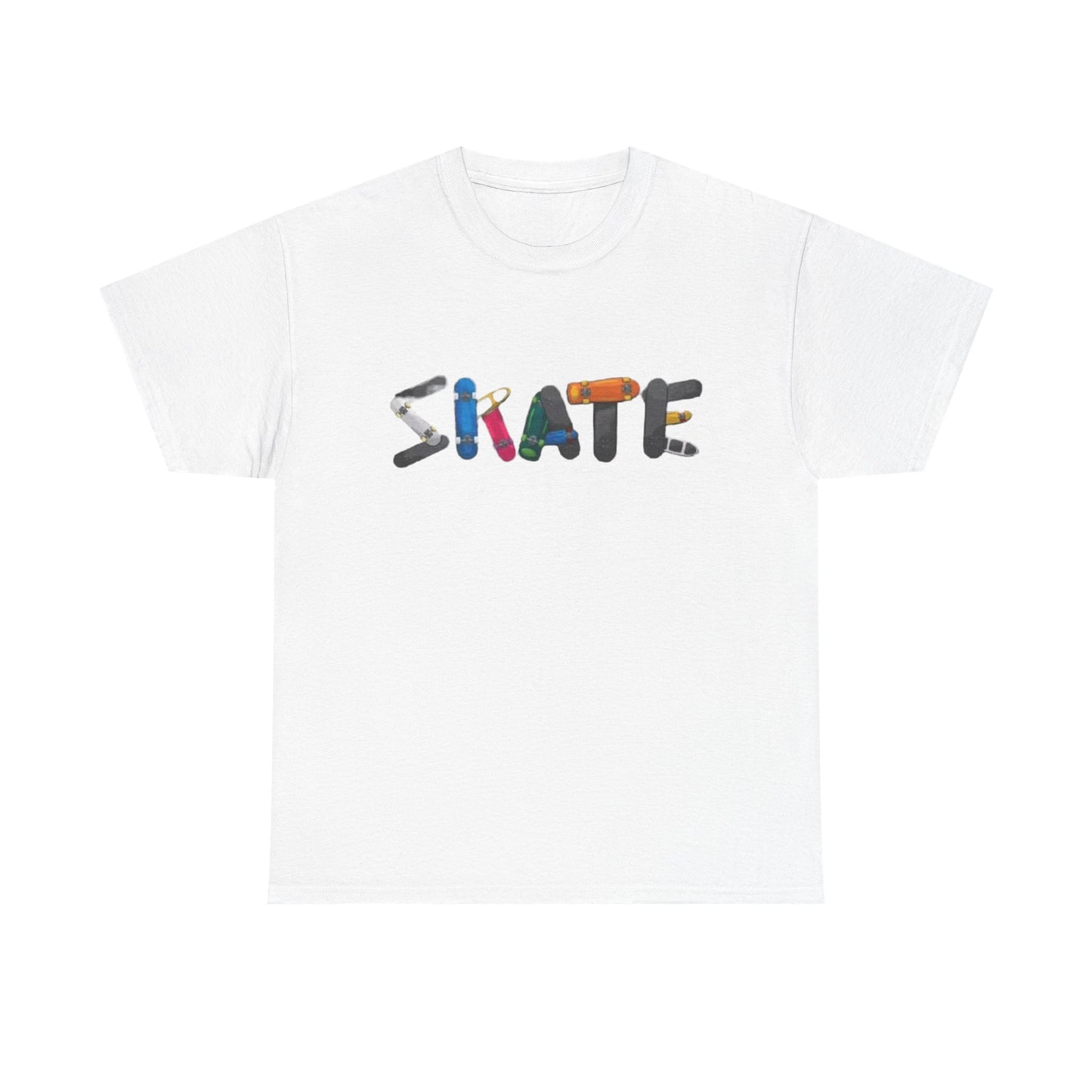 SkateBoarding Tshirt Skate Board SkatePark SB Unisex Heavy Cotton Tee
