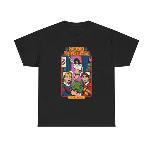 Science Experiments Retro Graphic T Shirt NEW Adult Tee