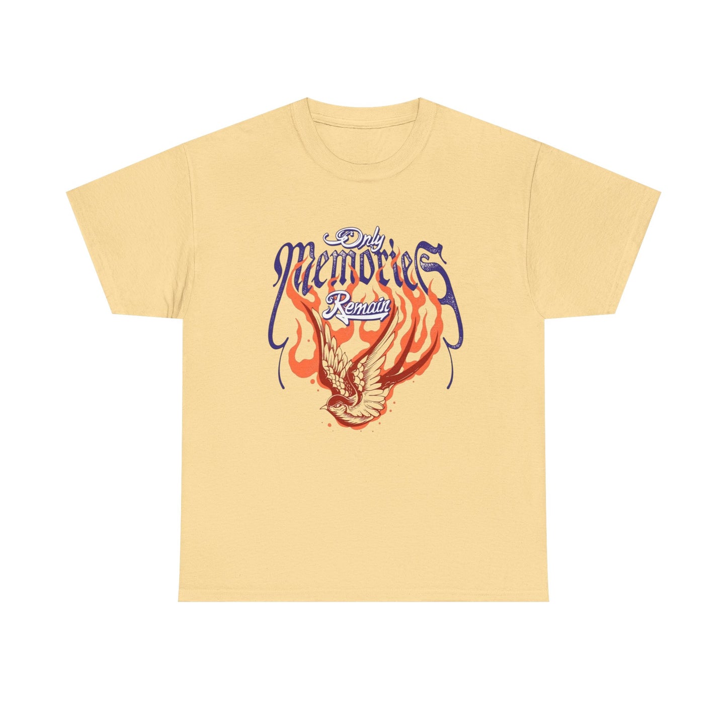 Only Memories Remain Graphic T Shirt Unisex Heavy Cotton Tee