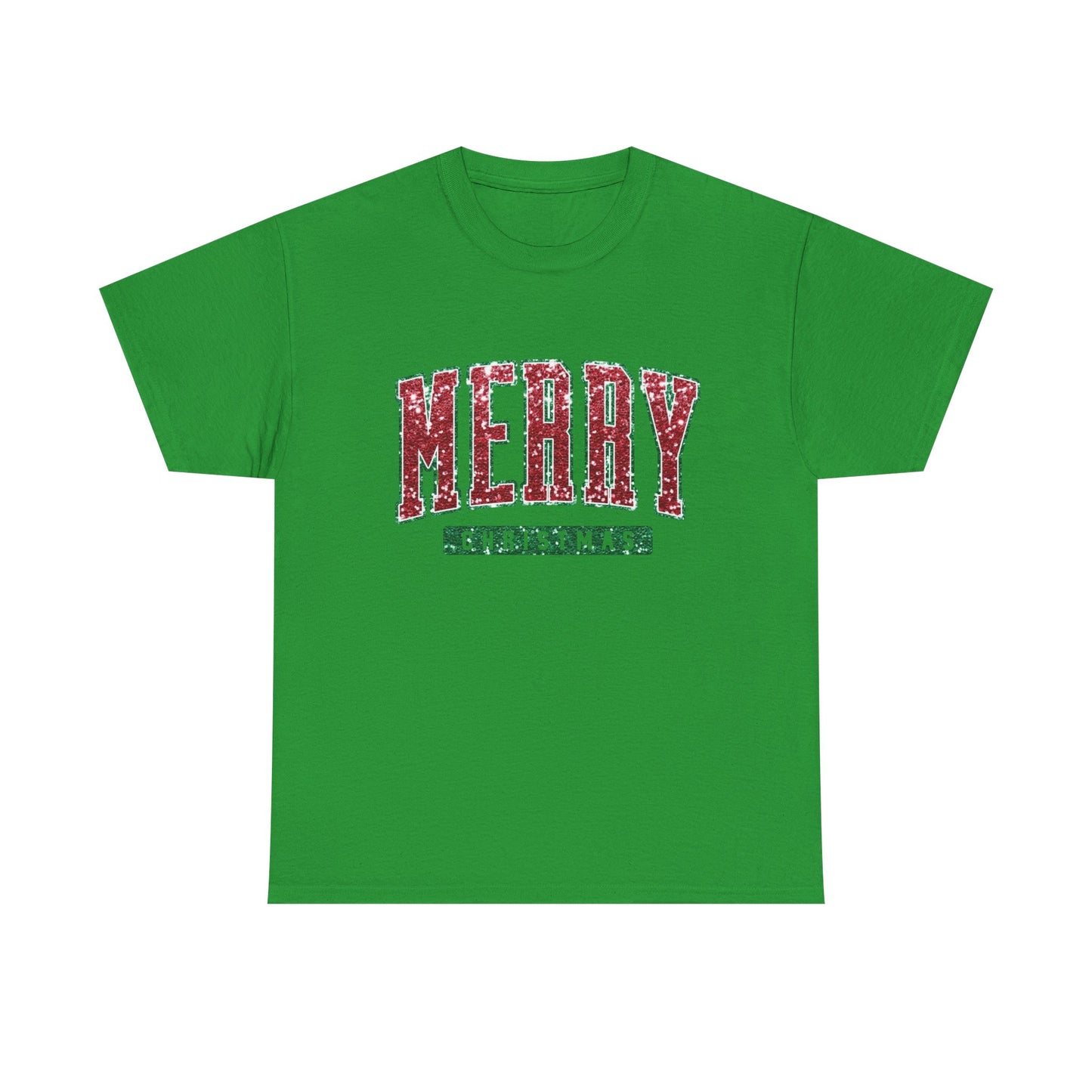 Merry Christmas Festive Holidays Graphic T Shirt NEW Unisex Heavy Cotton Tee