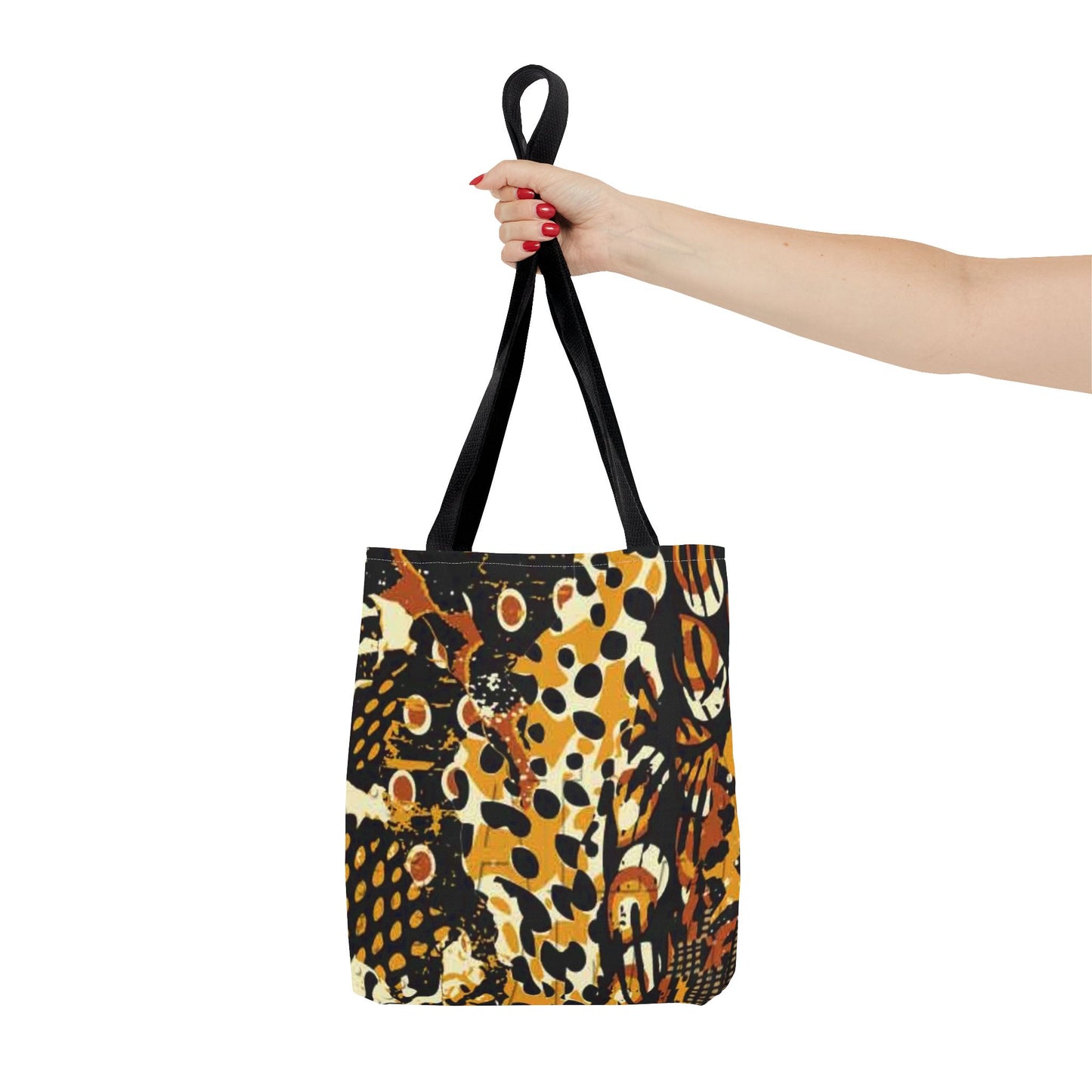 Brown Multi Color BRAND NEW MODERN Tote Bag (AOP)