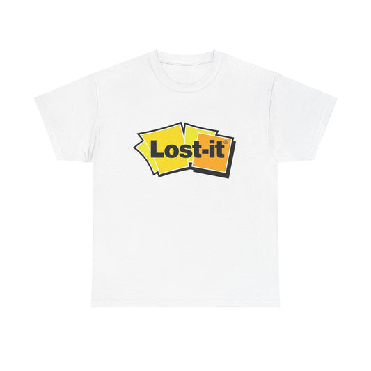 Lost It Funny Graphic T Shirt NEW Adult Regular Sizing Tee