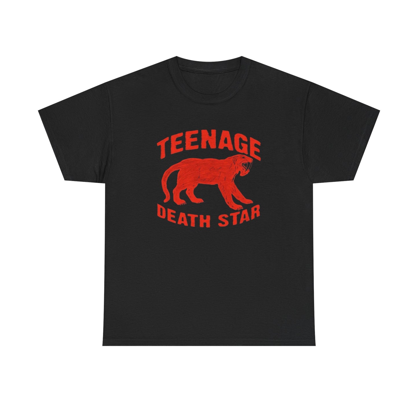 Teenage Death star Vintage Graphic T Shirt Unisex Heavy Cotton Tee