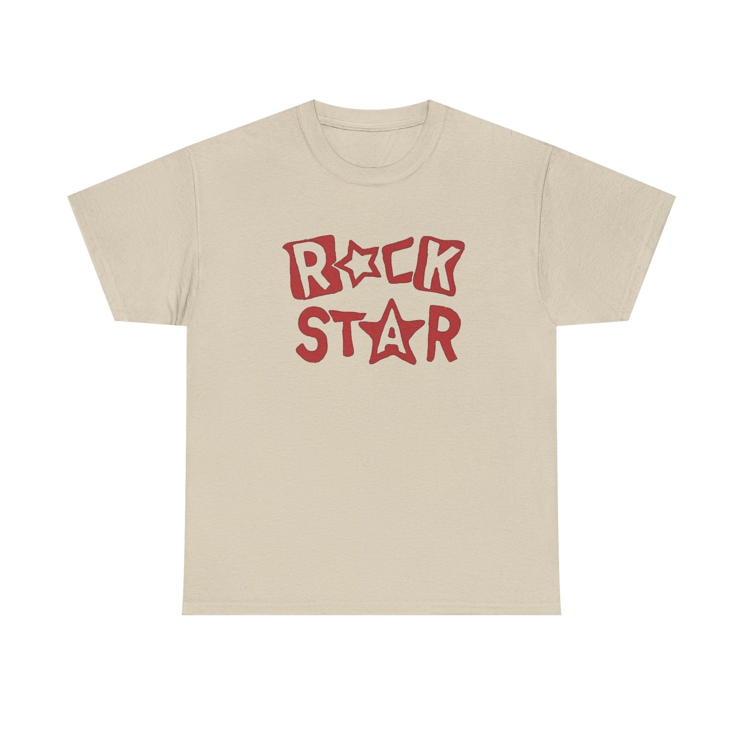 Rock Star Graphic T Shirt Unisex Heavy Cotton NEW Tee