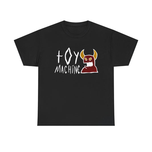 Toy Machine Skateboards Vintage Graphic T-Shirt Unisex Heavy Cotton Tee Gift NEW