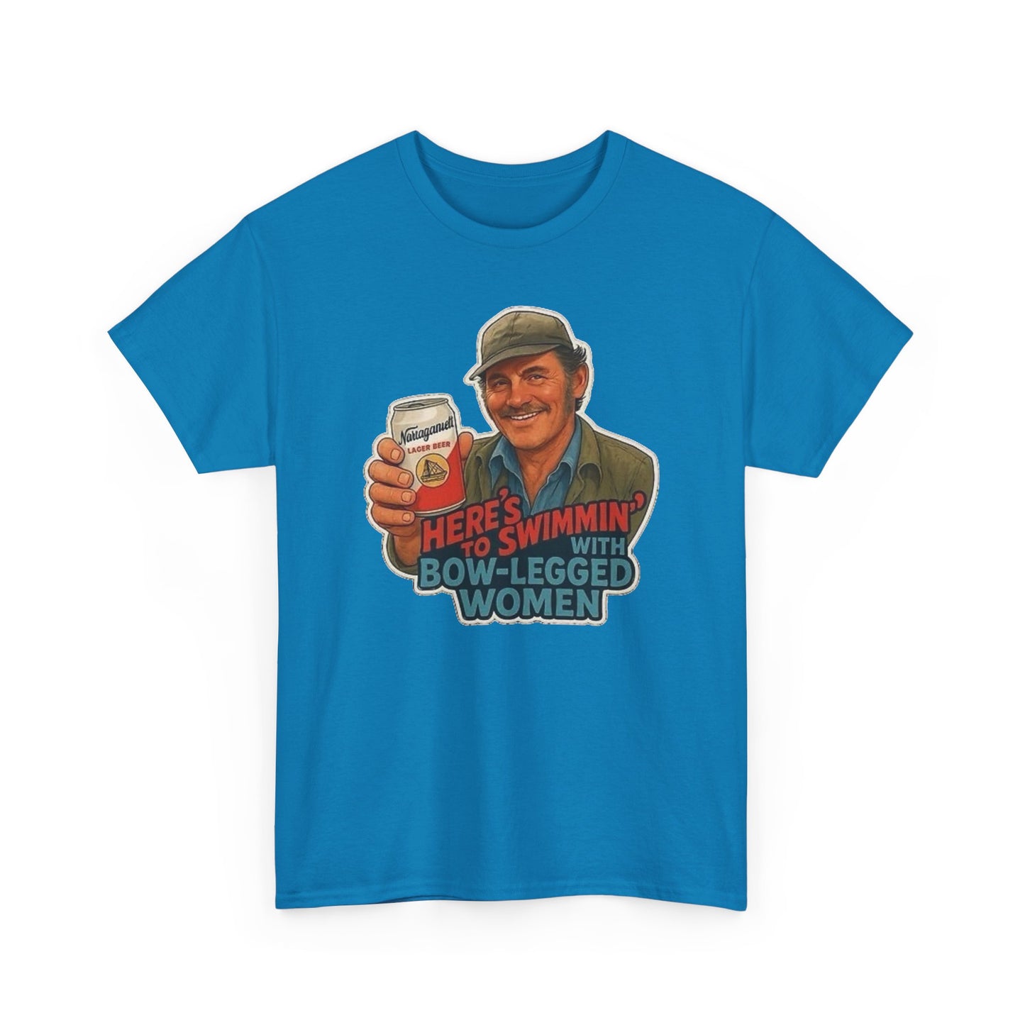 Jaws Movie Funny Retro Graphic T Shirt NEW Unisex Heavy Cotton Tee