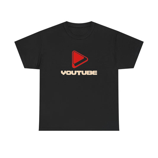 YouTube Retro Graphic T Shirt NEW ADULT Tee Cotton