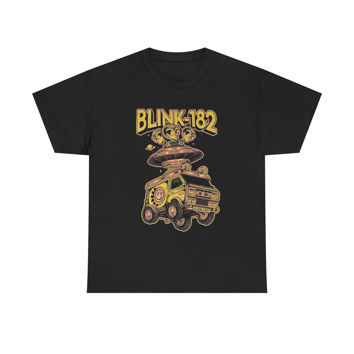 Blink 182 Retro Graphic T Shirt NEW ADULT Heavy Cotton Tee