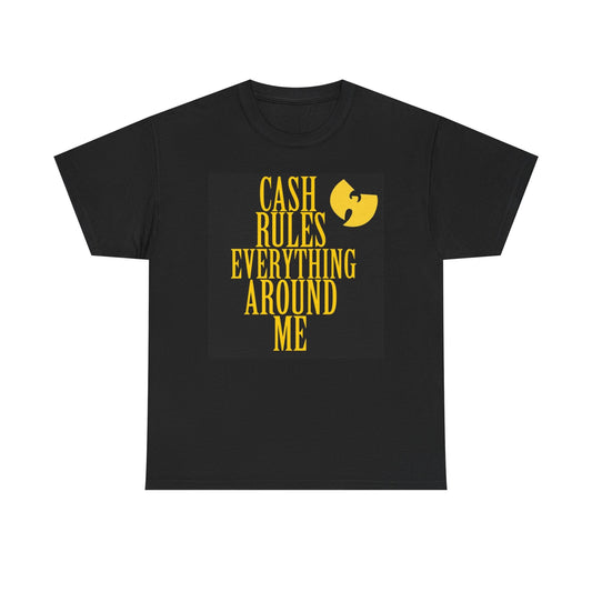 Cream Wu Tang Graphic T Shirt Vintage Unisex Heavy Cotton Tee