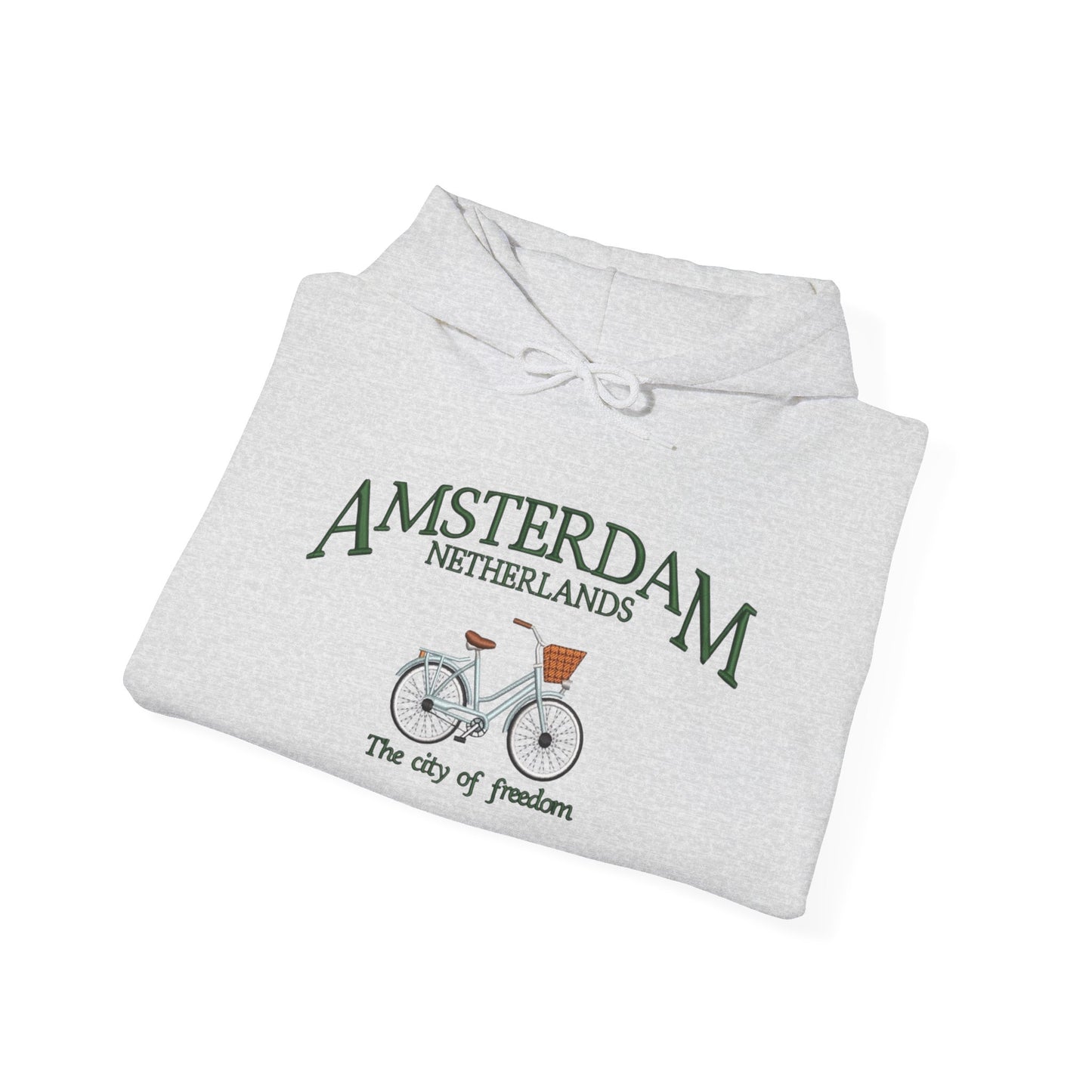Amsterdam City Of Freedom Graphic Hoodie Heavy Blend Sweatshirt NEW