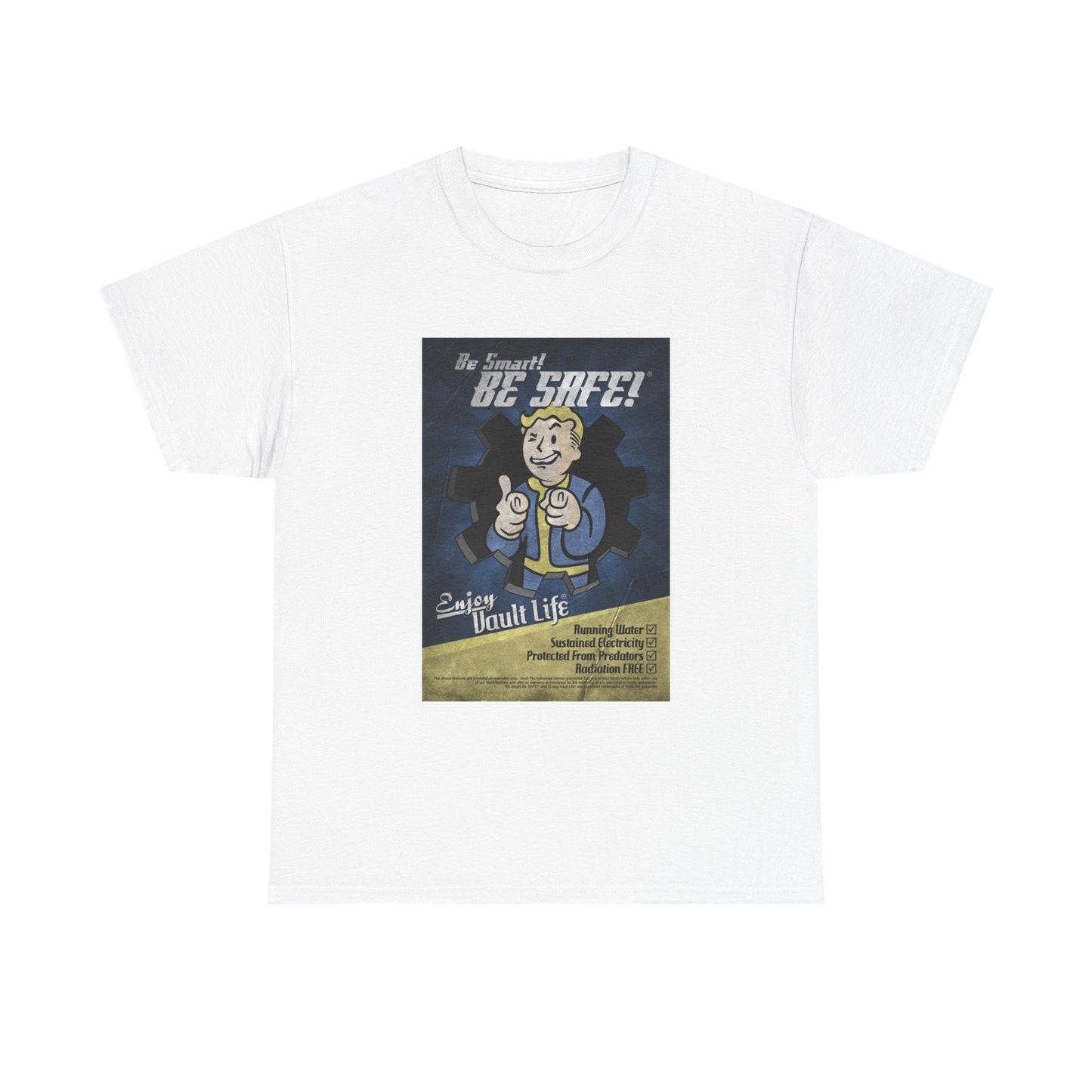 Fallout T-shirt video game show nuclear graphic Amazon Unisex Heavy Cotton Tee