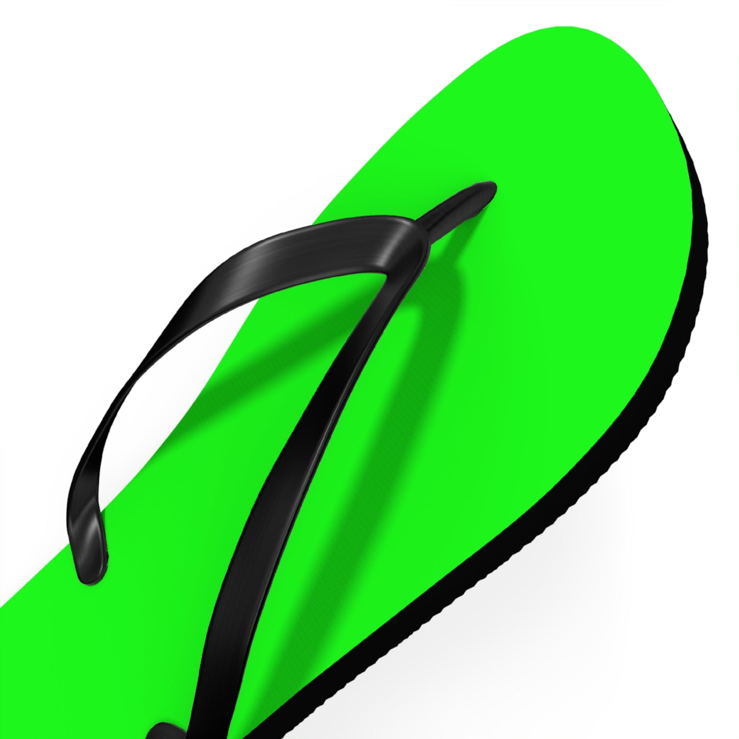 Neon Green Flip Flops, Sandals Slides, Summer Footwear, Brand New