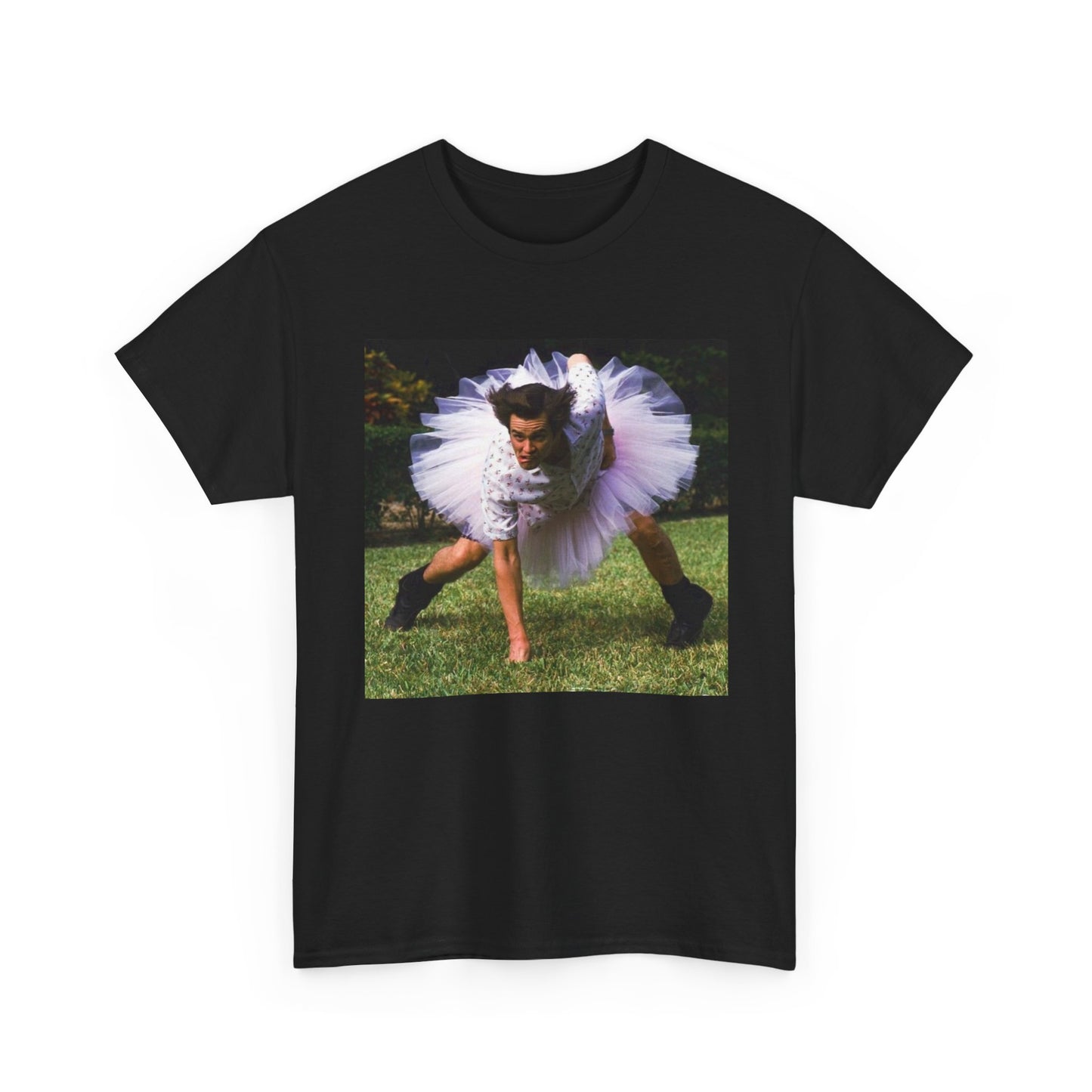 Jim Carrey Funny Graphic T Shirt Unisex Heavy Cotton Tee