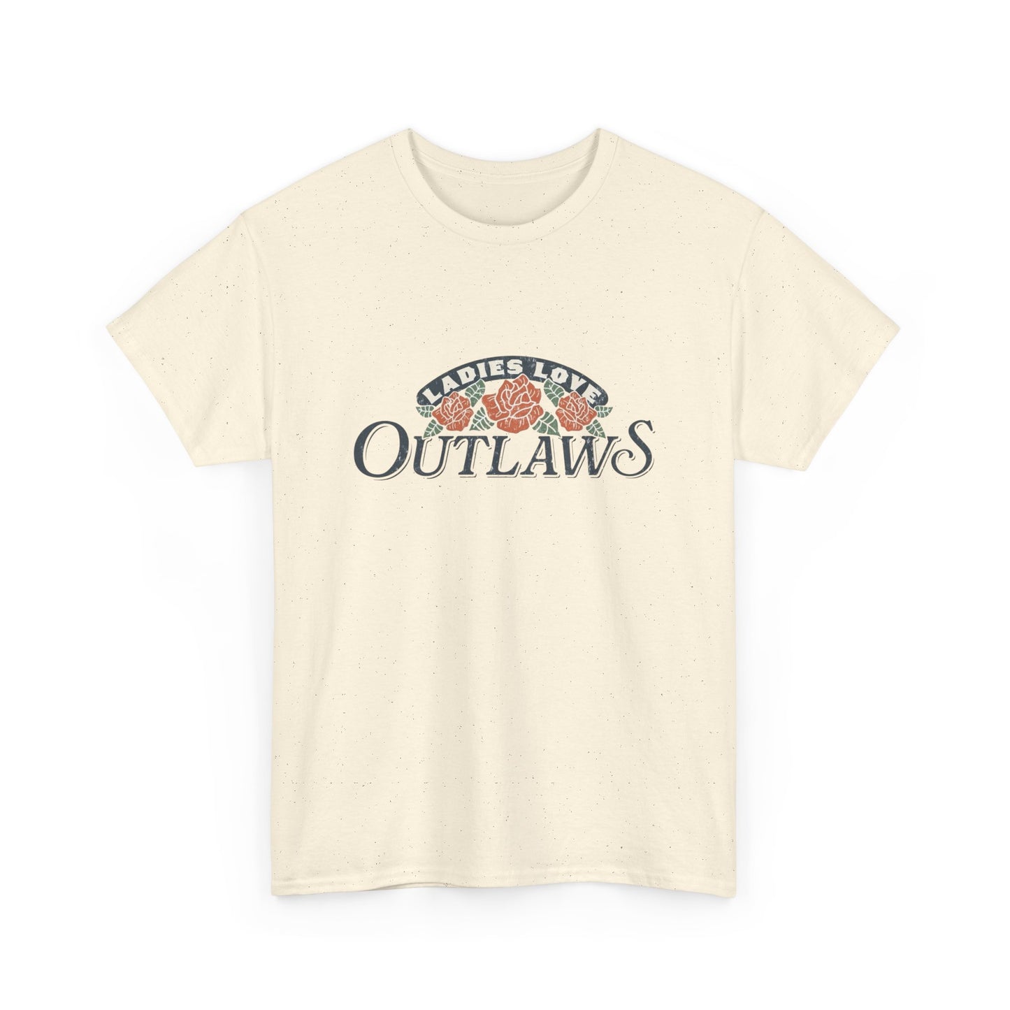 Ladies Love Outlaws Graphic T Shirt NEW Unisex Heavy Cotton Tee