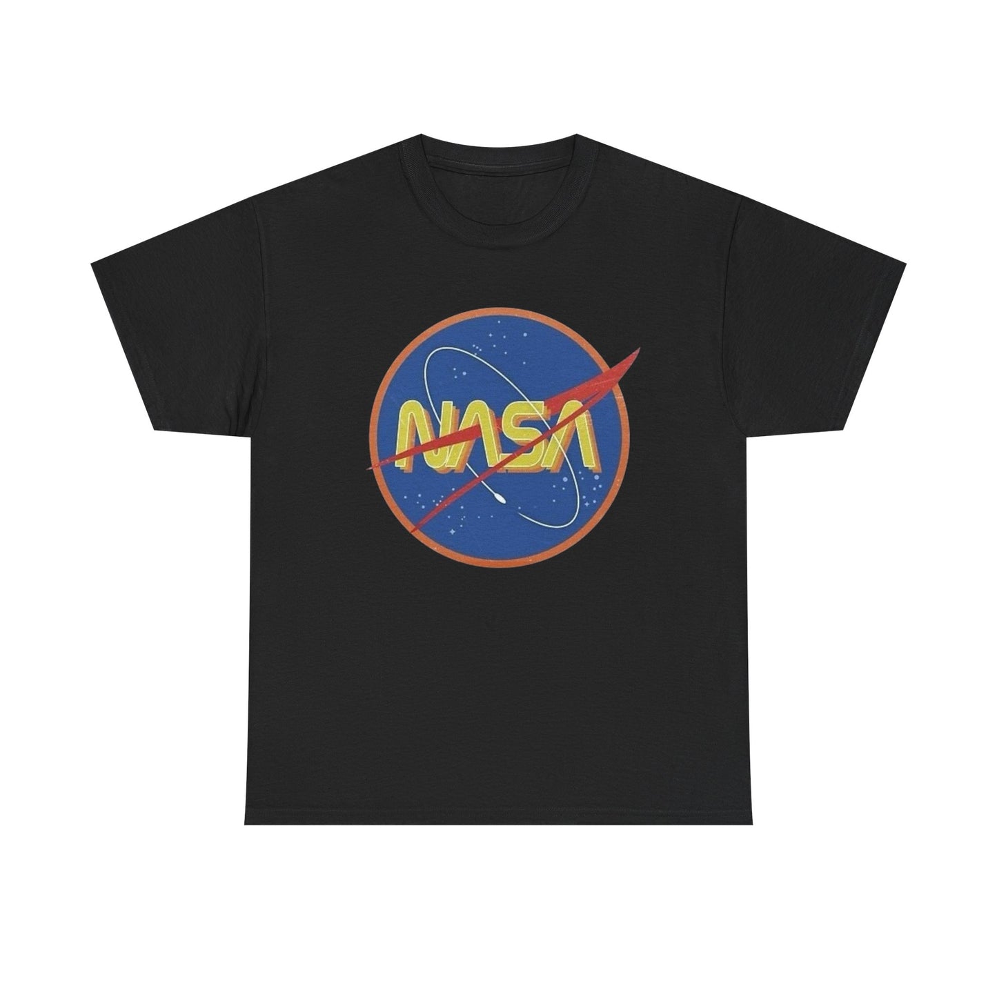 NASA Space Vintage Graphic T Shirt Men's Heavy Cotton Tee