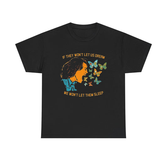 Peaceful Protest Art Graphic T Shirt NEW ADULT Unisex Heavy Cotton Tee