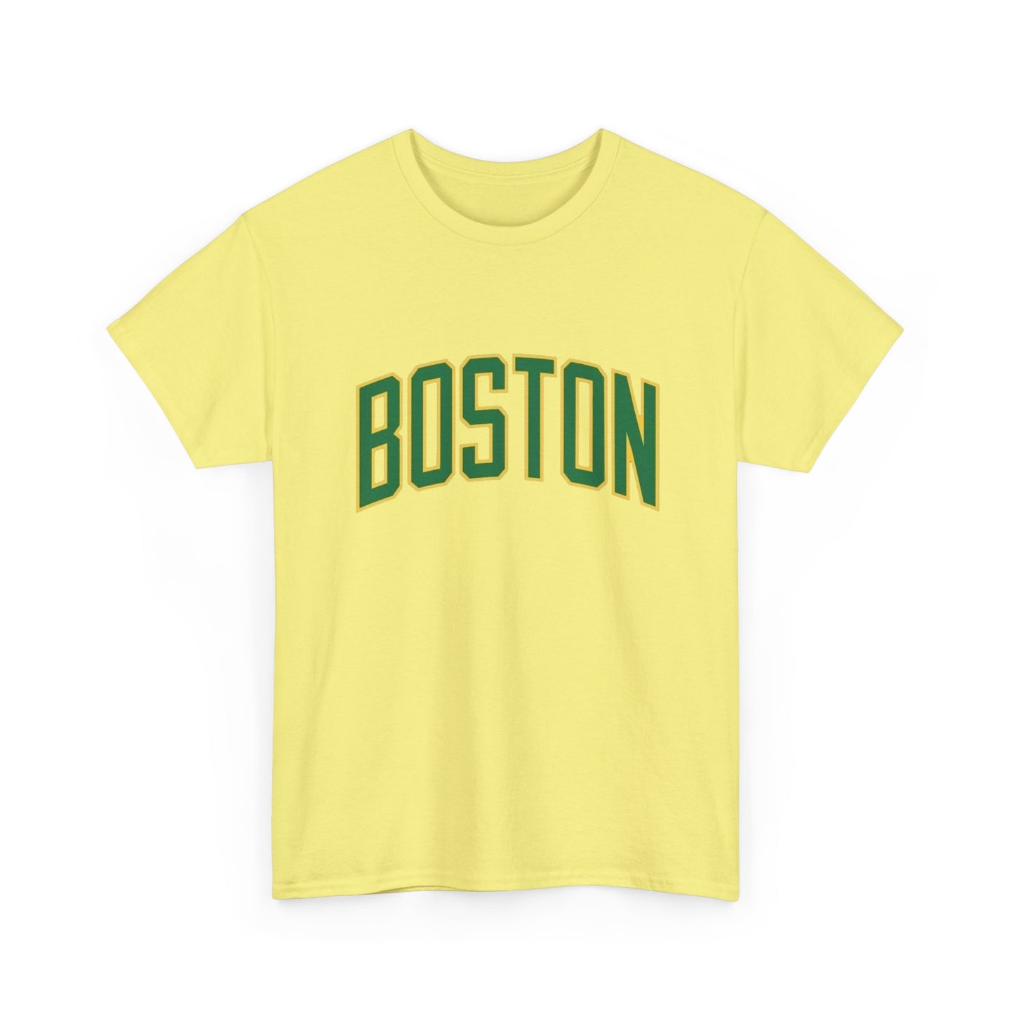 Boston Logo Sports Graphic T Shirt NEW Unisex Heavy Cotton Tee