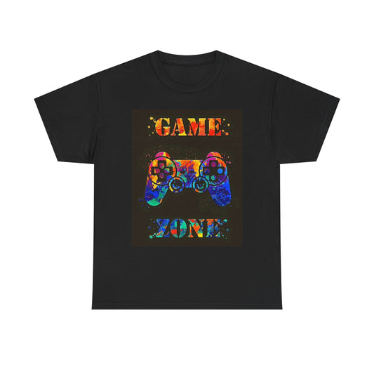 Game Zone Graphic T Shirt BRAND NEW Unisex Heavy Cotton Tee