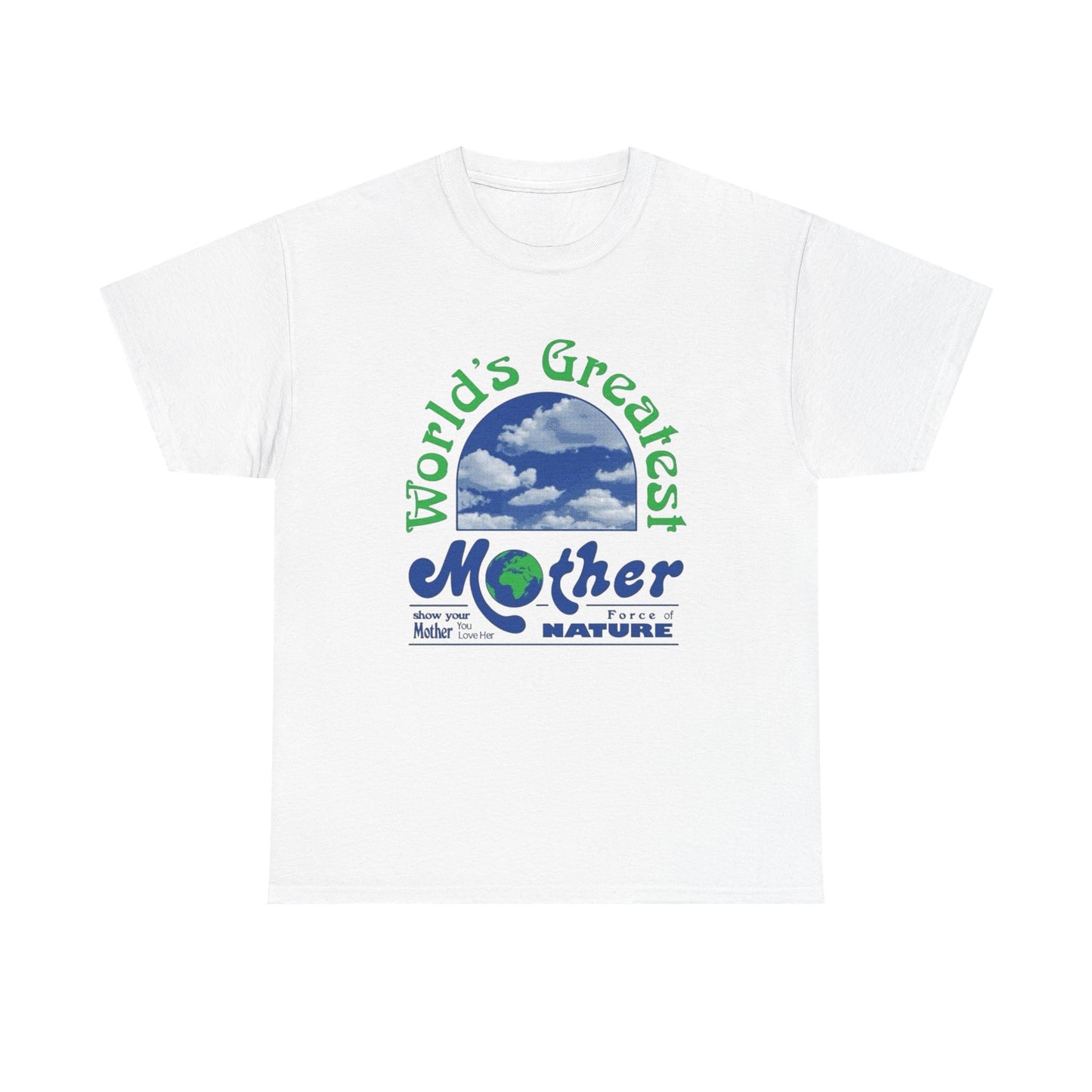 Worlds Greatest Mother Graphic T Shirt NEW Adult Unisex Heavy Cotton Tee